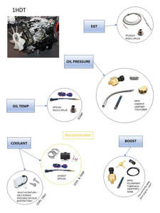 Engine monitoring system: Toyota 1HD-T for EMS3