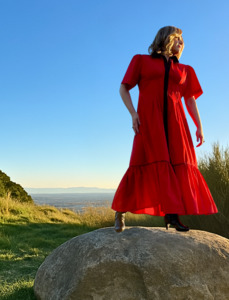 TAKE ME ON MAXI SHIRT DRESS