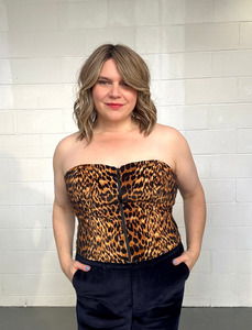 All: THE OFF-SCRIPT BUSTIER TOP