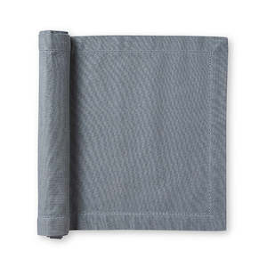 Table Linen: Jetty Mineral Blue Table Runner 35x140cm