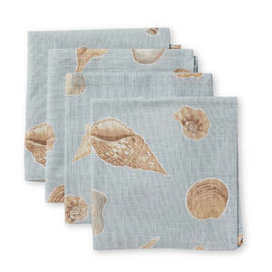 Shelly Beach: Shelly Beach Multi Napkin Set 4