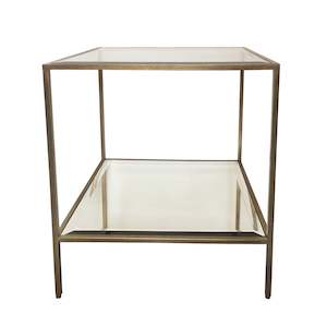 Understated Glamour: Carter Side Table 52x52x61cm