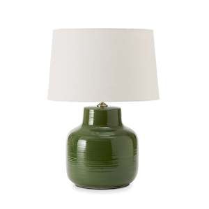 Keaton Dark Green Lamp
