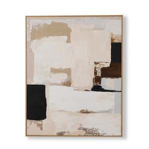 Clyde Black / Neutral Wall Art