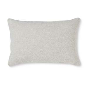 Casey Light Neutral Textured Cushion 40x60cm