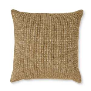 Cushions: Casey Mustard Melange Cushion 55cm