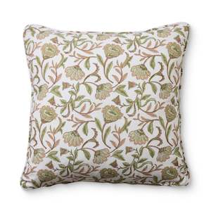 Summer Garden Pink/Green Block Print 50cm