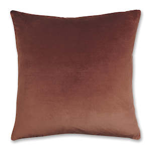 Velvet Cinnamon Cushion 55cm