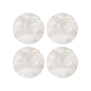 Tableware: Flores Round Coaster - Set of 4
