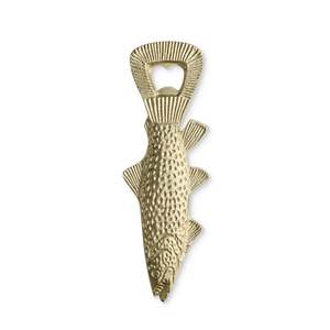 Tableware: Fish Gold Bottle Opener
