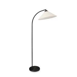 Kirby Black Floor Lamp