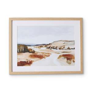 Mirrors Wall Decor: Outback Road Framed Print
