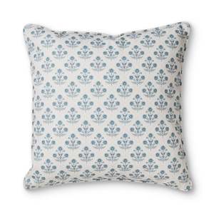 Amira Blue Cushion 55cm