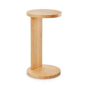 Wilbur Natural Sofa Table D34cmxH64cm