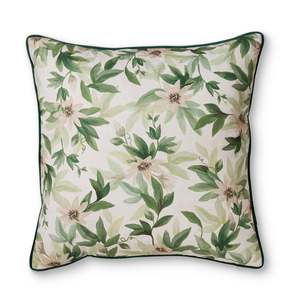 Ivory By Madras Link: Passion Vine Cushion 55cm