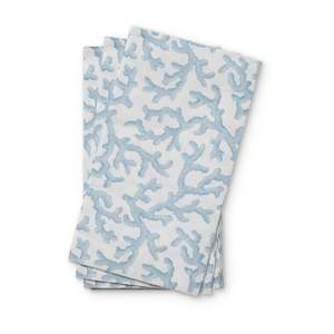 Table Linen: Hayman Coral Paper Napkin Set 20Pc