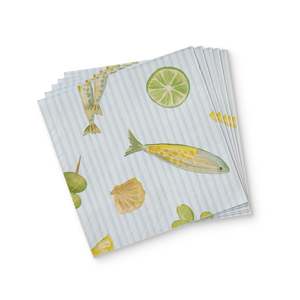 Table Linen: Aperitivo Cocktail Paper Napkin Set 20Pc