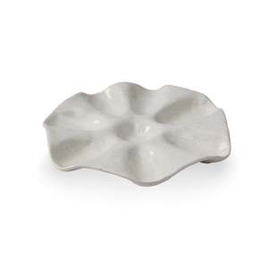 Tableware: Sullivan White Oyster Plate