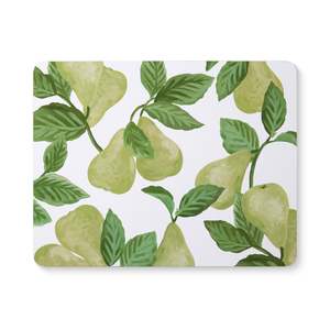 Tableware: Pears Rectangle Placemat Set 4