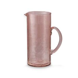 Teo Pink Glass Jug