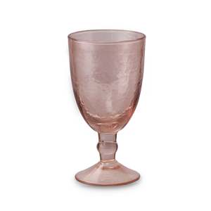 Tableware: Teo Pink Wine Glass Set 2