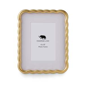 Home Decor: Ripple Gold Mount Photo Frame 4x6"