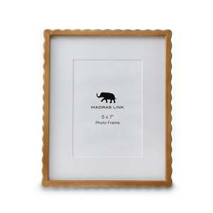 Jullie Wooden Mount Photo Frame 5x7"