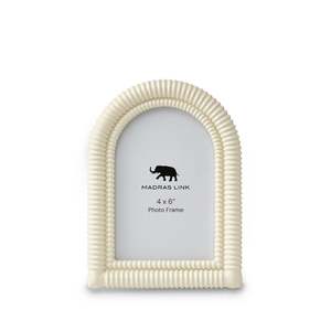 Home Decor: Arc Cream Photo Frame 4x6"