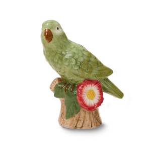 Home Decor: Green Parrot Medium