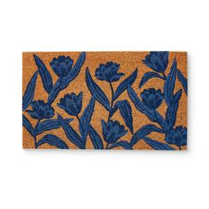 Doormats: Tulip Blue Doormat