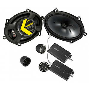 Kicker 1: 6x8IN 225W COMPONENT SPEAKER SYSTEM