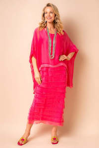 Dress: Imagine Fashion - 10IM3862RS Candie Silk Dress