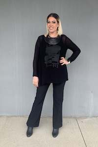 Niovara - 1098-001S Oslo Print Top