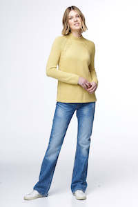 Zaket And Plover 1: Zaket and Plover - ZP5145 Cable Trim Sweater