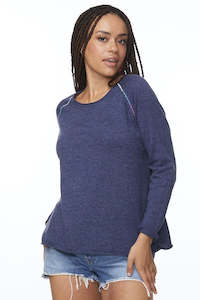 Zaket And Plover 1: Zaket and Plover - ZP5504 Handwork Raglan Jumper