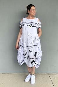 Ever Sassy - 64258 Cutout Shoulder Dress