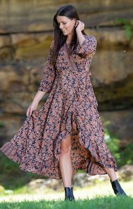 Cienna - LDR04-B Bodhi Wrap Dress