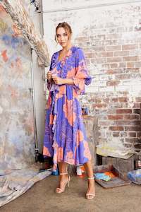 Kamare: Kamare - 2142V Rose Dress