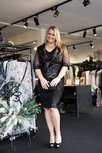 Cocktail: Lyman - 239809U Shimmy Sequin Dress