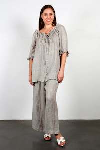 Linen Pants: Zephyr - 2073 Patti Pant