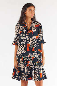 Knee Length: Ruby Yaya - RYTOU Toucan Dress