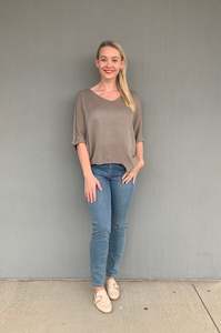 Imagine Linen - 83IM1352M Maija Knit Top