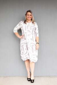 Alquema 3 4 Smash Pocket Dress: Alquema - ADC544-ST 3/4 Smash Pocket Dress