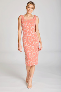 Pink Ruby: Pink Ruby - PD234102 Chic Midi Dress