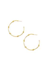 This Is Eden: This is Eden - E320G Knots of Freedom Hoop Earrings