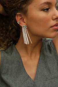 A And C Oslo: A and C Oslo - 1018-1288 Strand Drop Earrings