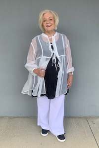 Niovara: Niovara - 1112-020 Claire Frill Top