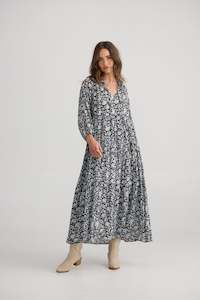 Talisman - TA25105-02 Damascus Mid Sleeve Dress