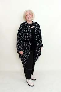 Blanc - T604 Cross Kimono