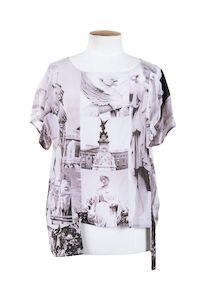 Printed Tops: Maud Dainty - DTY03663 Ruins Tee